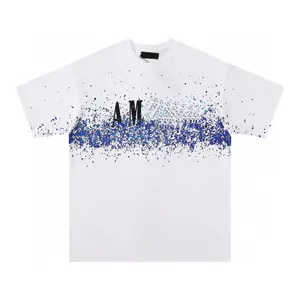 Cotone Cddn1324 Con T-shirt Street Polar Style 2024 Rotondo puro e collo Summer Plus Polo Indossa T-shirt da uomo di nuove dimensioni Abiti super cool, Aumenta il fascino personale