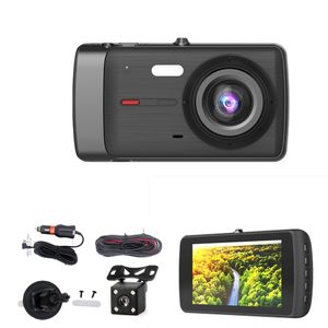 4.0 بوصة Car DVR Full HD 1080P DASH CAM الخلفي عرض الكاميرا مرآة الفيديو مسجل مواقف السيارات شاشة ليلا