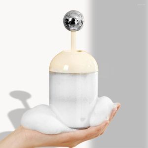 Garrafas de armazenamento simples para fazer espuma para lavar o rosto copo de limpeza facial para viagem