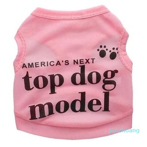 Animali domestici Abbigliamento Abbigliamento Tutto poliestere Ultra-sottile Traspirante Super Abiti Modello Cani di piccola taglia Gilet colorato Primavera ed estate