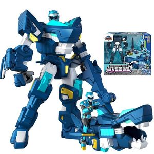 Transformationsspielzeug Roboter sind Mini Force 2 Super Dino Power Transformation Robot Toys Actionfiguren MiniForce X Deformation Dinosaurier Spielzeug 230619