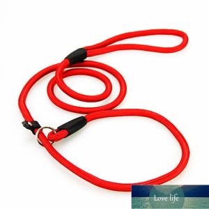 Clássico Pet Dog Nylon Leashes Cordas Training Leash Slip Lead Strap Ajustável Tração Coleira Animais Leashes Suprimentos Acessórios