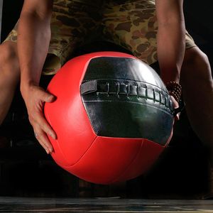 Fitness Balls Fitness Empty Snatch Medicine Ball Crossfit Soft Wall Ball For Gym Home Full Body Apport Strength Bodybuilding Sport Equipment 230620