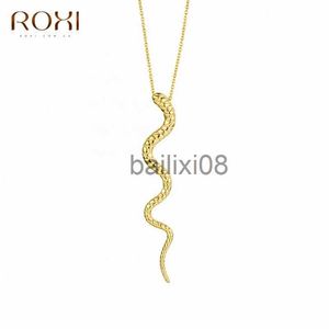 Подвесные ожерелья Roxi подлинный 925 стерлинговой стерлинговой подвесной подвесной костюм