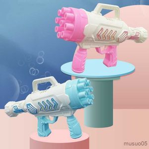 Sand Play Water Fun 9 Holes Mini Rocket Machine Gun Form Blowing Children Toy Automatic Continuer Generation Toys for Kids R230620