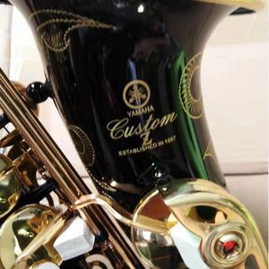 Classic 82Z alto saxophone E-flat nickel-plated black gold alto one-to-one engraved patterned alto sax jazz instrument with case