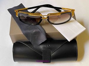 Top Original Großhandel Dita Sonnenbrillen Online-Shop Neue MACH ONE DRX2030B 59 Schwarzgold Sonnenbrille Verlaufsglas 17 127