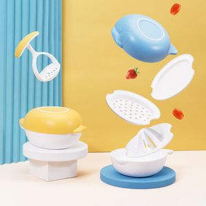 Baby Food Mills Multifunctional Grinding Bowl Feeding Tool Children's Manual Grinder Puree Processor Bowls 230620