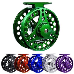 BAITCASTING REELS FLY FISH FIEL REEL ALUMINIUM Legering 34 56 78 WT 21BB utbytbara för saltvatten- och sötvattenflughjul fiske tillbehör 230619