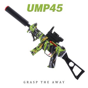 جديد UMP Gels Gun Gun Gun Gun Hydrogel Pneumatic Gun Rifle Sniper Shainier Toys for Boys Adults Cs Fighting