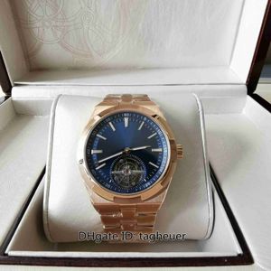 BBR Factory Mens Watch Super Version 42,5 мм x 10,4 Real Tourbillon 6000V/110R-B733 18K Rose Gold Watches Cal.2160 Движение механические автоматические мужские наружные часы