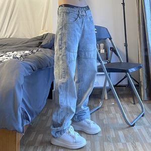 Erkekler kot vintage erkekler bol kot pantolon yaz ince yumuşak cadde yıkanmış Japon tarzı hip hop retro kadın pantolon pantolonlar vaqueros 230620