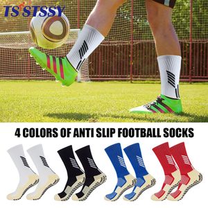 Спортивные носки 1PAIR Взрослые дети против Slip Soccer Sock Sock Athletic Grip Sock Sock Nop Socks Gym Yoga Football Basketball Hockeex 230620