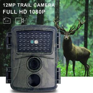 Telecamere da caccia 12MP 1080P Trail Camera Sensori Camma di visione notturna attivata dal movimento esterno per il monitoraggio degli animali 230620