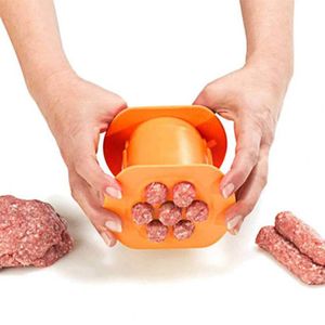 Utensili per pollame per carne Spremiagrumi multifunzionale per salsicce domestiche Spremiagrumi per uso domestico in plastica non appiccicosa Gadget da cucina 230620