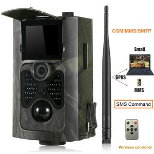 Hunting Cameras 2G SMS P Trail Camera Po Traps Cellular Mobile Wildlife HC550M Wireless Surveillance Cams 230620