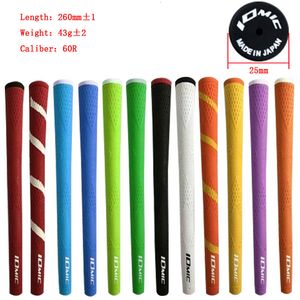 Andra golfprodukter 7st/Lot IOMic 1.8 Golf Grips Högkvalitativa gummi golfstrykjärn grepp 12 färger i val golfklubbar grepp 230620