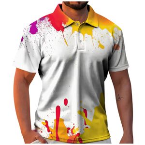 Polos Masculinos Camisas Polo Masculinas Coloridas Fashion Animal 3d Print Hawaiian Shirt Daily Caucal Shirt Men Summer Shirts Hip Hop Men Clothing 230621