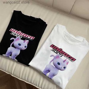 メンズTシャツ良い品質2022SS Vetements Unicorn Fashion Tシャツ男性1