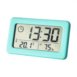 Zegary stołowe duży ekran dla nocnego zasilanego baterią na ścianę cyfrową zegar Home Office LCD Display Desktop Temperatura Temperatura