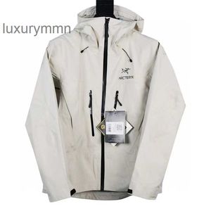 Jackets Coats Hoodies Designer Hoodies ARC'TERYES Mens Jackets Buy Tertx 6th Generation Ivory Outdoor Stormsuit J 0TWB