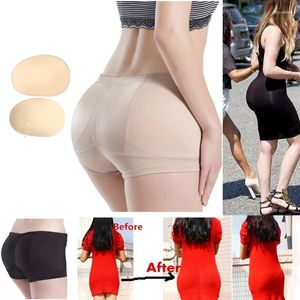 Women's Shapers Plus Size Boxers Pocket Panty Women Body Shaperwear Low Waist Hip Lift Padded Underwear Artificial Buttock Up Cotrol Panties