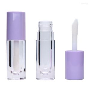 Storage Bottles 10pcs/lot 6.5ML Empty Lipstick Tubes Transparent Lip Gloss Big And Short Clear Eyeliner Mascara Container