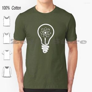 Camisetas masculinas Mark Rober Presente para amigos Roupas engraçadas Camisa Atom Algodão Confortável de alta qualidade Adorável