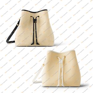 Женская мода, повседневная дизайнерская роскошная сумка-ведро, сумка через плечо, большая сумка, сумка-мессенджер, лучшее зеркальное качество M23080 M22852, сумка-кошелек