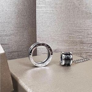 Designer-Keramikring, Mode, Luxus, klassisch, acht Krallen, Diamantringe, Sterlingsilber, Damen- und Herrenschmuck, vielseitiger Schmuck, ein Geburtstagsgeschenk, Stil sehr gut