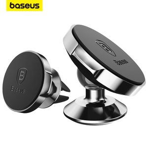 Baseus Magnetic Car Phone Holder Supporto magnetico universale per auto Supporto per telefono cellulare Supporto per iPhone X 8 7 con orecchie piccole