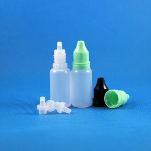 Mixed Size Plastic Dropper Bottles 5ml 10ml 15ml 30ml 50 Pcs Each LDPE PE With Tamper Proof Caps Tamper Evidence Liquids