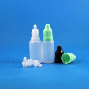 混合サイズのプラスチックドロッパーボトル5ml 10ml 15ml 30ml 50 pcs各LDPE PEと改ざん具体的なキャップ