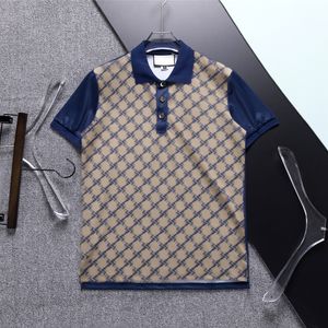 T-shirt da uomo di lusso Polo Lettere Classic Premium Casual Uomo Manica corta Cotone Comfort Trend Estate