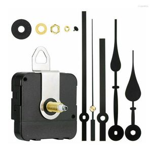 Kit di riparazione dell'orologio Meccanismo di movimento dell'orologio al quarzo silenzioso in metallo a pendolo - Sostituzione di parti fai-da-te con accessori puntatore