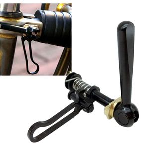 Bike Groupsets Alloy Outdoor Clip Quick Release Cycling Seat Post Clamp Bicycle Folding Hook Part Anti Corrosion For Brompton 230621