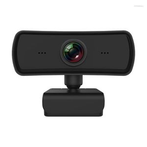 Webcam HD Computer PC Webcamera с вращающимися микрофонами для конференции в прямом эфире Gamer Conference Gamer