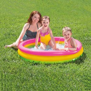 Sand Play Water Fun PVC Baby Inflatable Swimming Pool Kids Toy Summer Soft Portable Bathtub For Water Game Portable Kids Outdoors Sport Play Toy 230621