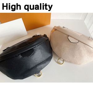 Millionaire Genuine Leather Bumbag Cross Body Waist Bags Bumbags Fanny Pack Bum Embossing Waist Bag Black Famous soft leather Luxury Shoulder Bag Crossbody Bags