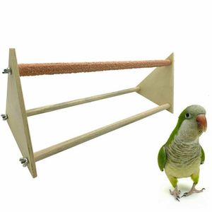 Small Animal Supplies Stora papegoja Stand Pet Chicken Triangle Frosted Big Cock Hen Accessories 230620