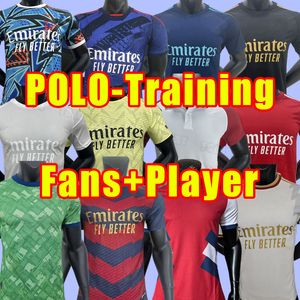 Player version Arsen Soccer jerseys 23 24 SMITH ROWE SAKA MARTINELLI TIERNEY 2023 2024 ODEGAARD Nketiah G.JESUS FABIO VIEIRA ZINCHENKO SALIBA ICON POLO