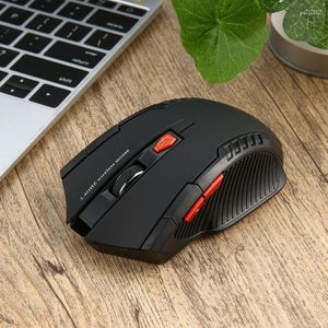 Mäuse WH109 Tragbare 2,4 GHz kabellose optische Maus mit USB-Empfänger für Home-Office-Spiele, Plug-and-Play