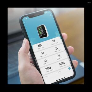 Wifi Tragbares Luftqualitätsmessgerät PM1.0 PM2.5 PM10 CO2 TVOC HCHO Temperatur- und Feuchtigkeitstester Kohlendioxid