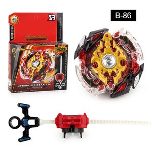 Trottola B-86 Starter Legend Spriggan 7 Merge With Launcher SEA B86 Burst God Series Beyfan Trottola Kid Boys Toys 230621