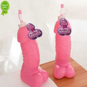 Nowy duży penis kształt Kettle zabawna peniska butelka z wodą penh Night Bachelorett