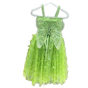 Taufkleider Mädchen Baby Kinder Sommerkleid Kinderbekleidung Hosenträger Netz Engel Prinzessin Fee Sling Geburtstag Puffy Encanto Florl Schleife Knoten 230620