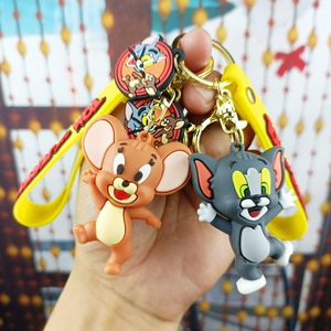 Batch hair soft glue 3D cartoon keychain pendant couple cute girl schoolbag bag pendant gift activity gift