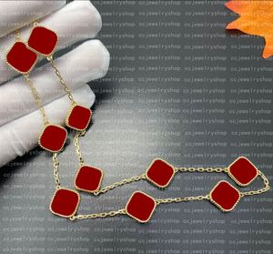 Collana classica con trifoglio di agata, ciondolo lungo regalo per gioielli di San Valentino