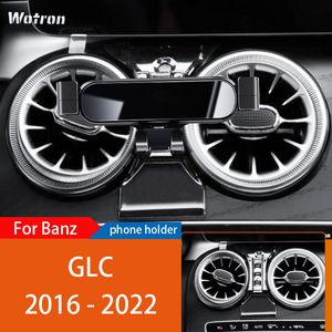 Suporte do telefone móvel do carro para mercedes benz glc x253 2016-2022 360 graus girando gps suporte de montagem especial acessórios