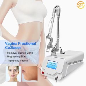 Máquina de Laser CO2 Fracionado Aperto Vaginal Remoção de Cicatriz Removedor de Marcas Stetch Removedor de Rugas Tratamento de Rugas Equipamento de Revitalização da Pele Aparelho de Laser Portátil